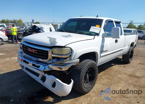 2007 GMC Sierra 2500Hd Classic Slt из США, поврежденный, VIN 1GTHK29DX7E140407